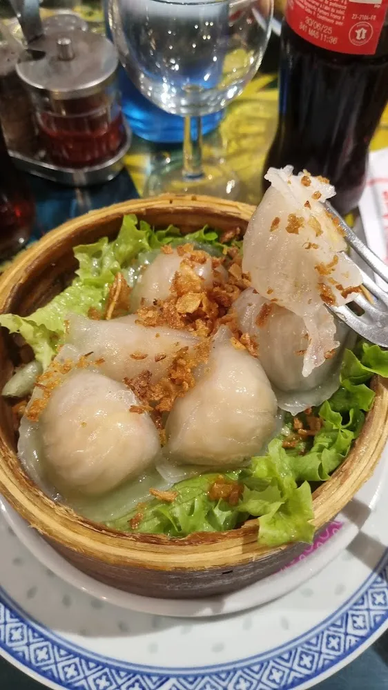 Ravioli Crevette Vapeur